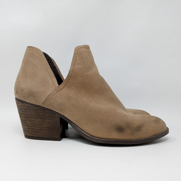 Steve Madden Adelphie Pointed Toe Cut Out Brown Ankle Boots, Women's Size 10 - Picture 3 of 13